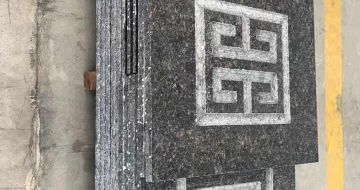 黄石英国棕回纹雕刻版