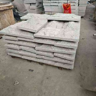 黄石芝麻白蘑菇石，自然面