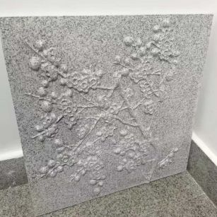 黄石芝麻白雕刻版，异形定制