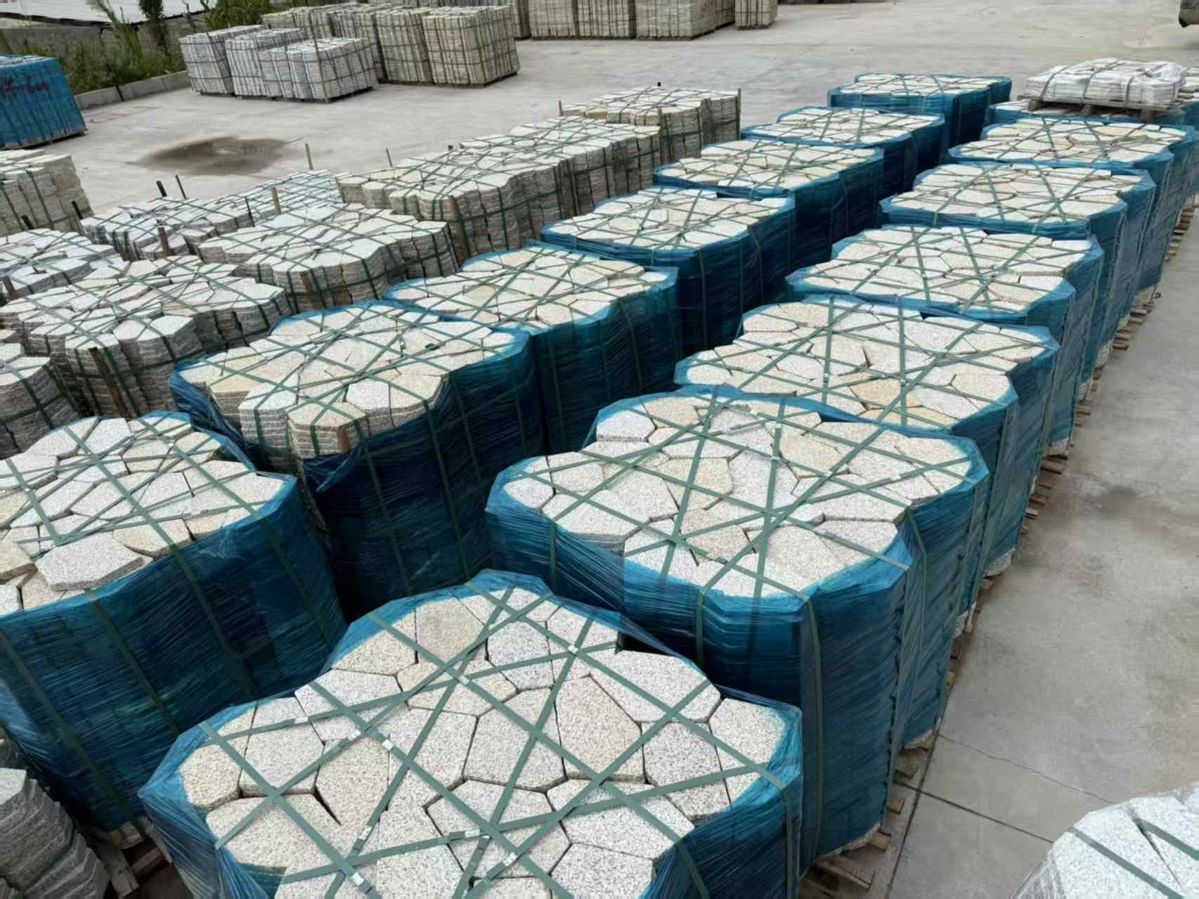 黄石黄金麻冰裂纹 碎拼