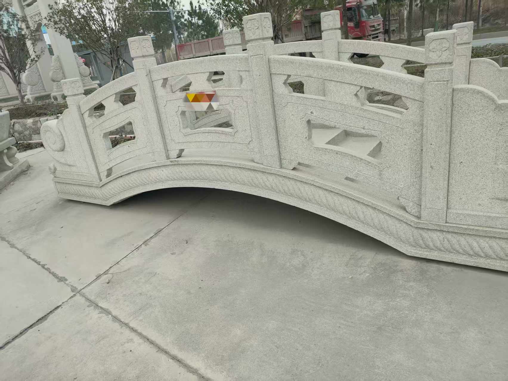黄石芝麻白拱桥，石桥